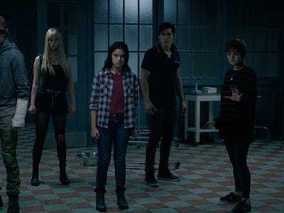 A scene from the most underrated superhero thriller The New Mutants