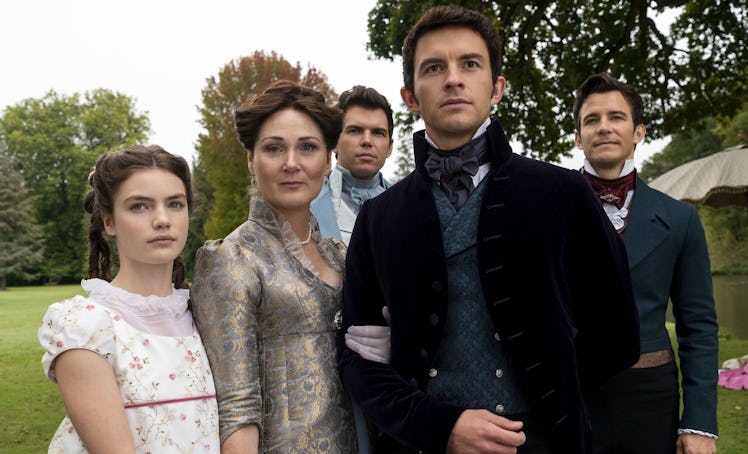Julie Andrews revealed she's never met her 'Bridgerton' co-stars in real life.