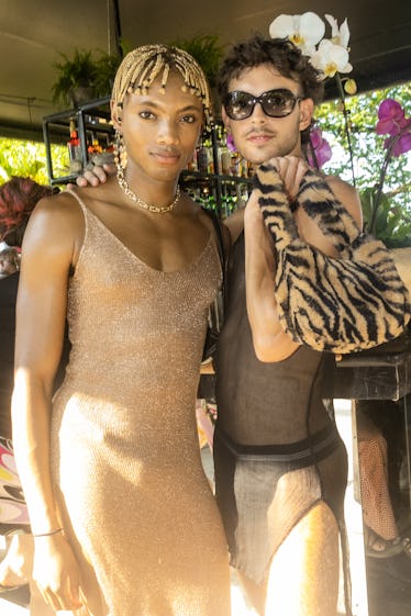Scenes From NYC Pride Weekend 2022: A Celebration of Solidarity 16 Two people at a Pride celebration