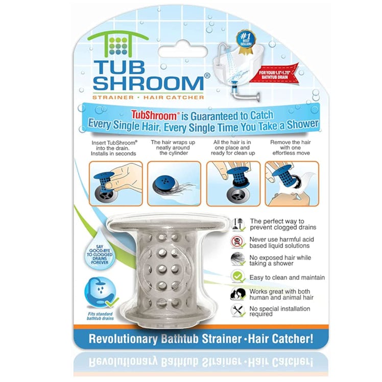 TubShroom Hair Catcher Drain Protector