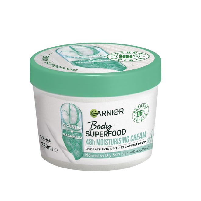 Body Superfood Aloe Vera & Magnesium Moisturising & Soothing Body Cream