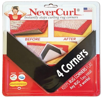 NeverCurl Rug Corner Grippers (4 Count)