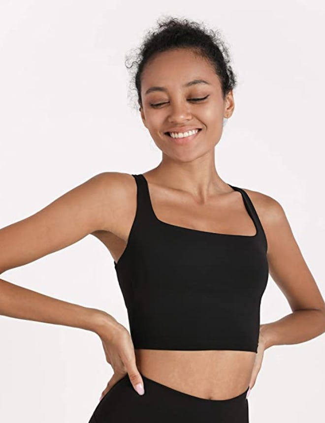 romansong Strappy Yoga Sports Bra