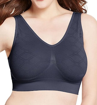 JUST MY SIZE Pure Comfort Seamless Wirefree Bra with Moisture Control