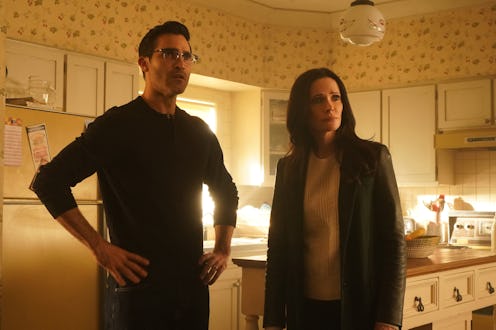 Tyler Hoechlin as Clark Kent and Elizabeth Tulloch as Lois Lane in 'Superman & Lois' Season 2 via Th...