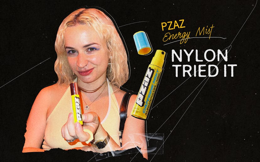 Review of Pzaz, the caffeine energy mist.