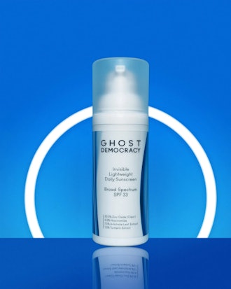 ghost democracy Invisible Lightweight Daily Face Sunscreen SPF33
