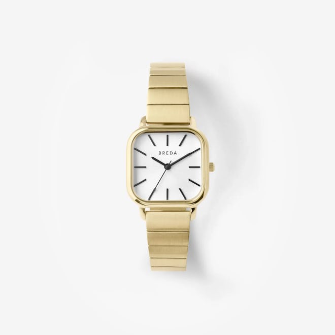 BREDA gold and ivory Esther watch
