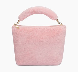 UGG pink faux fur bag
