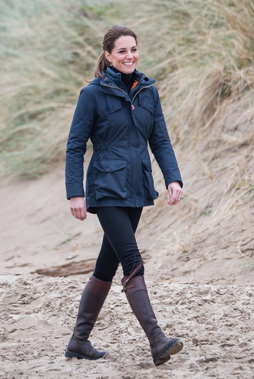 Duchess of Cambridge visits Newborough Beach on May 8, 2019