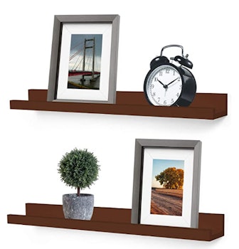 Greenco Photo Ledge Floating Shelves (Set of 2)