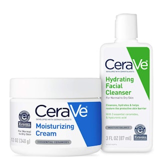 CeraVe Moisturizing Cream and Hydrating Face Wash 
