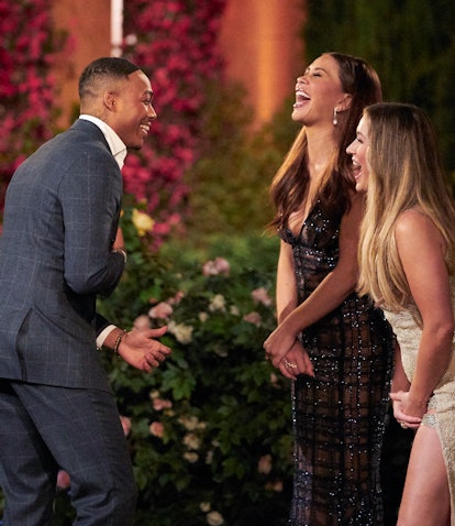 Quincey, Gabby Windey, and Rachel Recchia in Episode 1 of 'The Bachelorette' Season 19