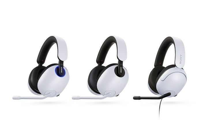 Sony Inzone H3, H7, and H9 gaming headsets for PC and PS5