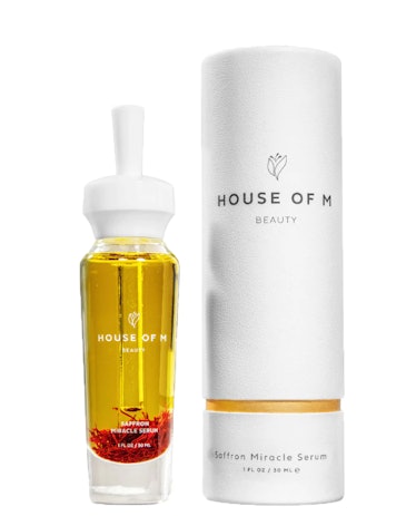 House of M Beauty's Saffron Mircale Serum, an anti-aging serum.