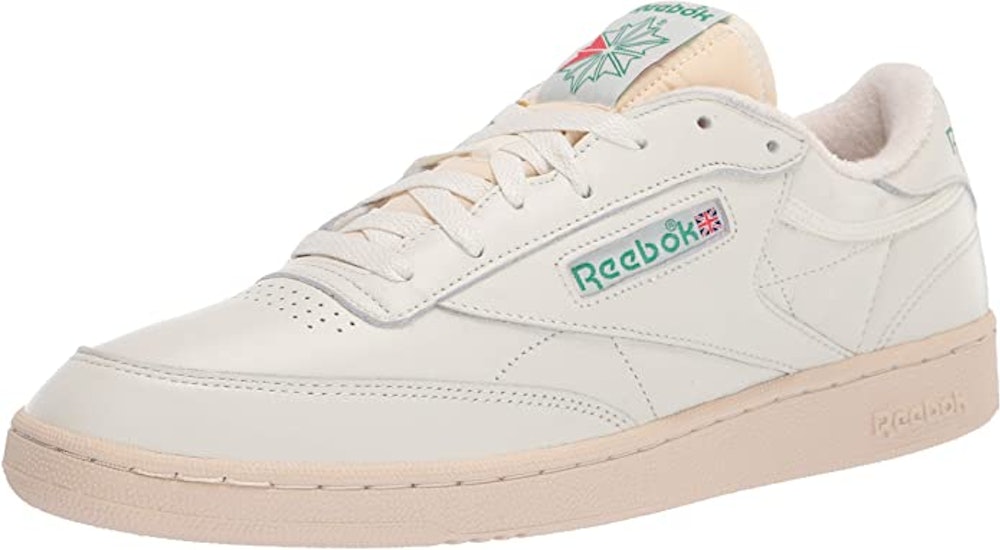 reebok club c sneaker in white