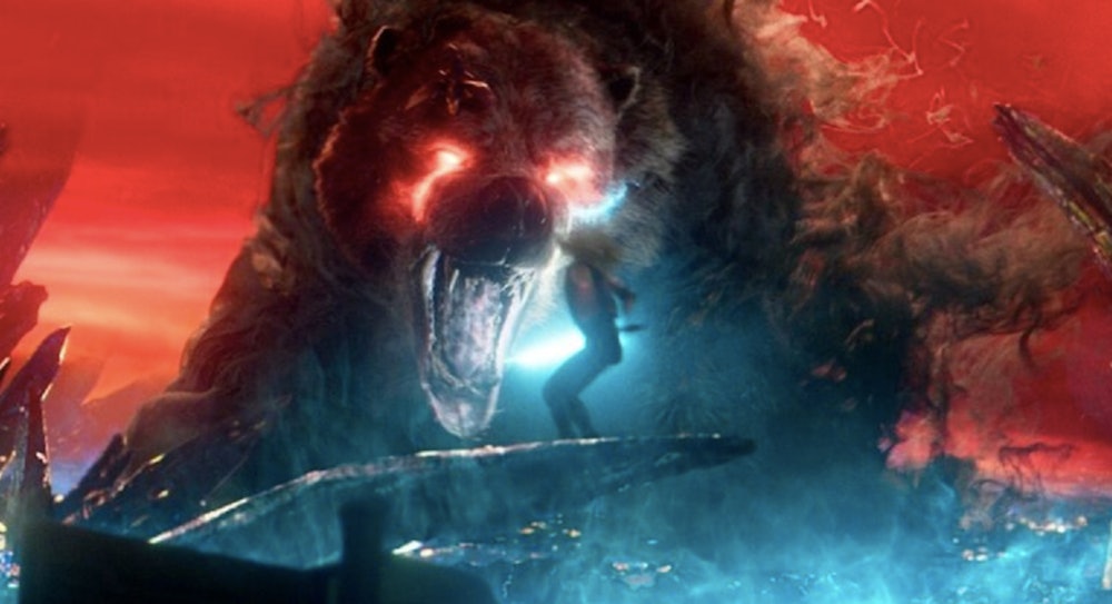 The demon bear in New Mutants.