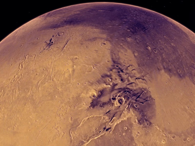 Space view of Mars