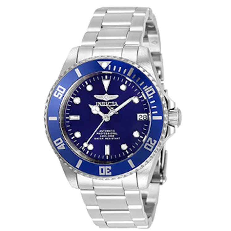 The Invicta Pro Diver is a waterproof stainless steel watch that can handle diving. 