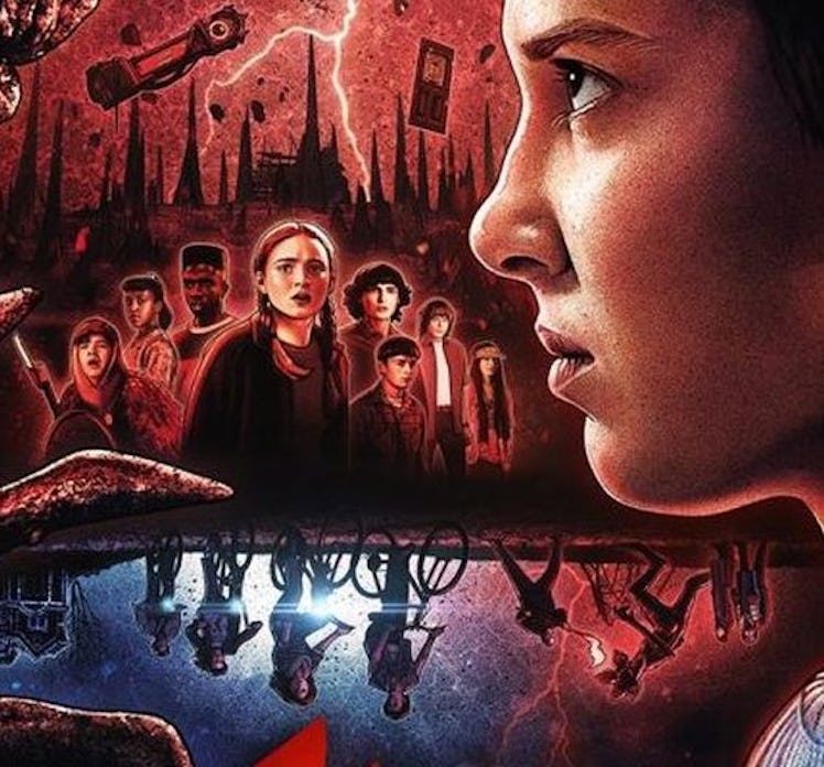 The Stranger Things Season 4 Volume 2 poster close up