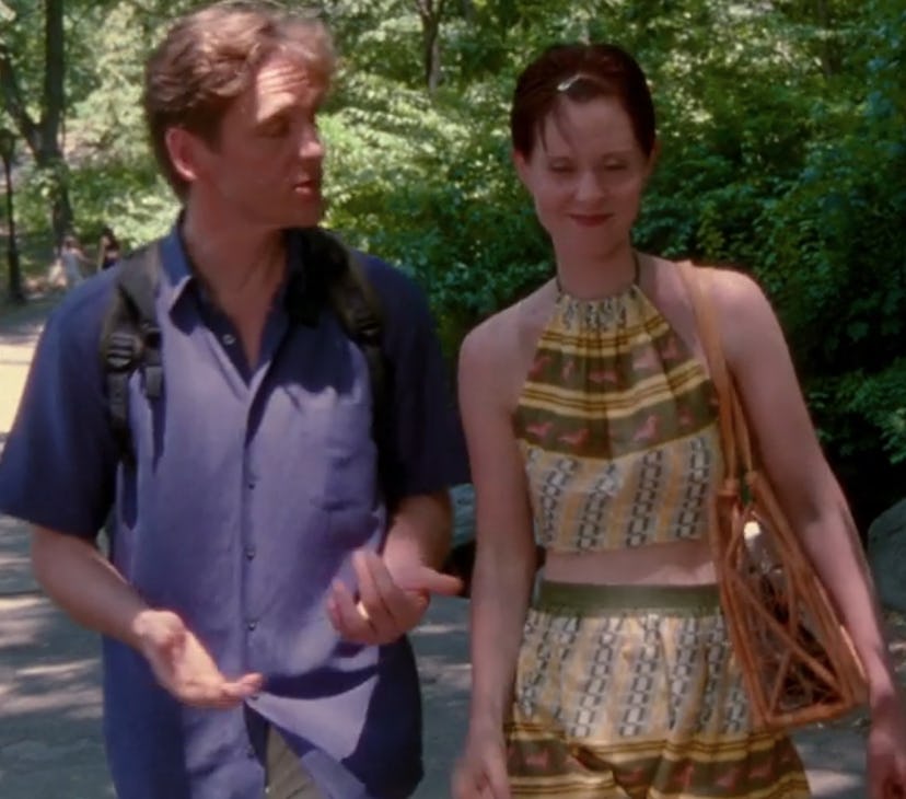 Miranda Hobbes rocking a co-ord set.