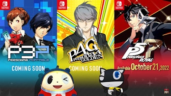 Persona 3, Persona 4, and Persona 5 Nintendo Showcase highlights