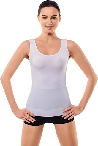 +MD Women Slimming Tank Top Light Control Compression Camisole Breathable Seamless Shapewear Sport U...