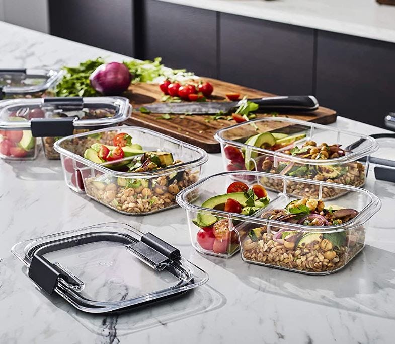 Rubbermaid Brilliance Food Storage Containers (5-Pieces)