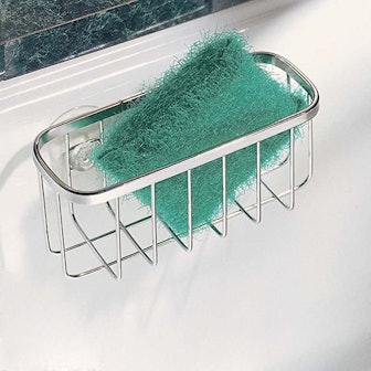 iDesign Gia Stainless Steel Sink Basket
