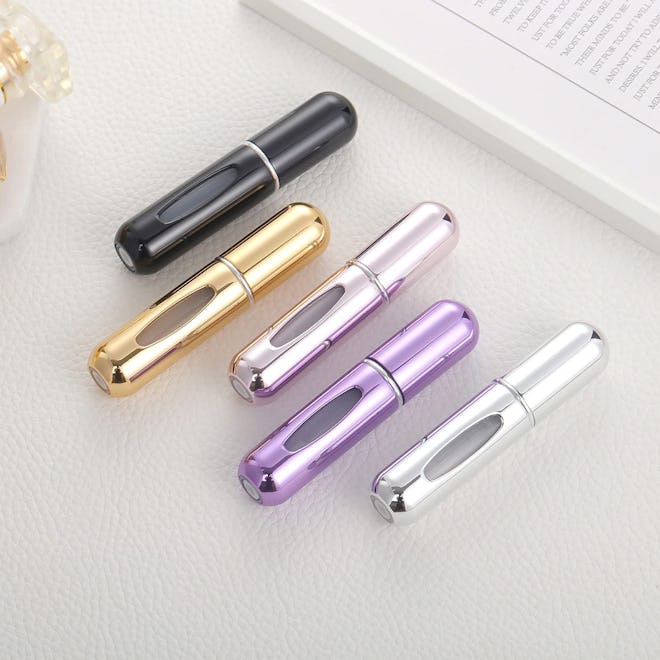 VONOVO Portable Mini Refillable Perfume Atomizer (5-Pack)
