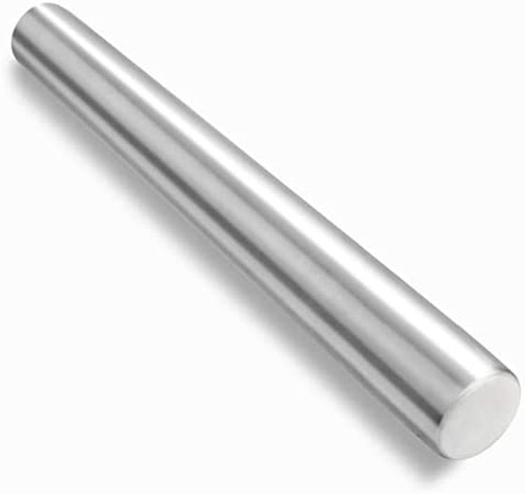 Checkered Chef Stainless Steel French Rolling Pin