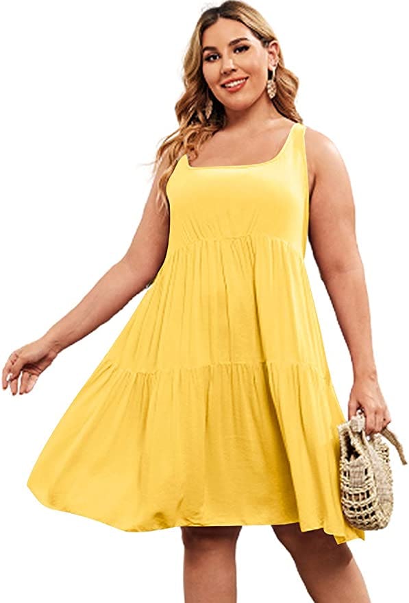 Romwe Sleeveless Sundress