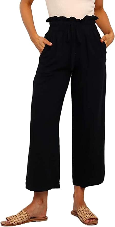 Dokotoo Elastic Waist Pants