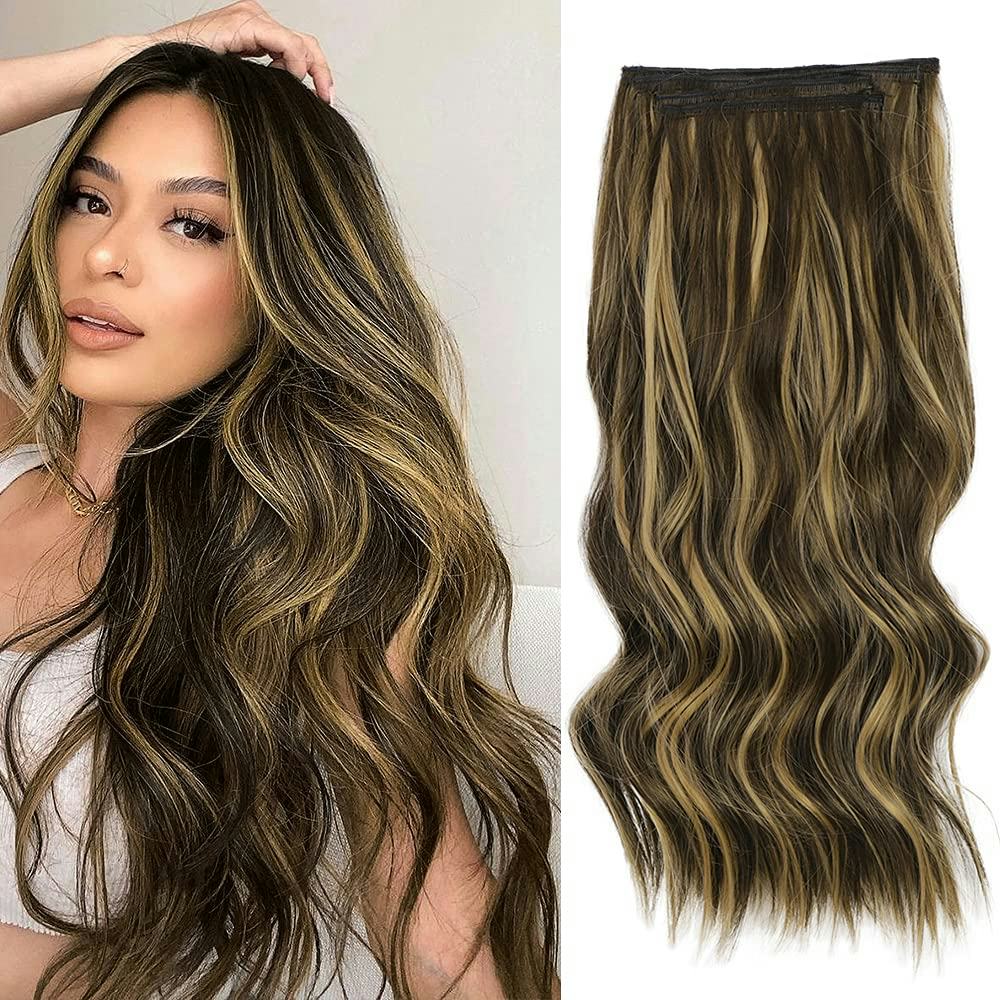 Sué Exquisite Clip-On Hair Extensions (4-Piece Set)