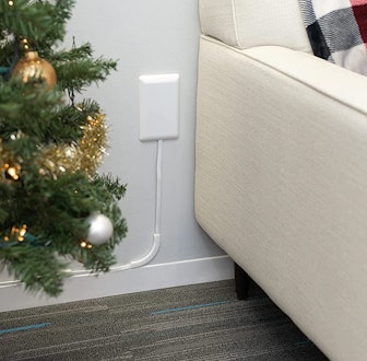 Sleek Socket Ultra-Thin Outlet Cover with Power Strip