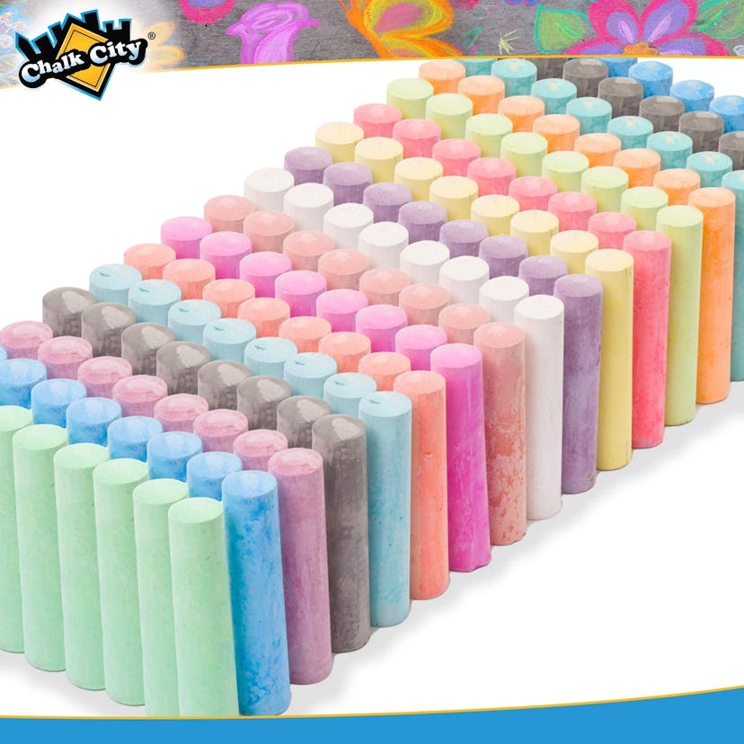 Chalk City Sidewalk Chalk (136 Count)