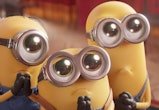 The Minions in 'Minions: The Rise of Gru.'