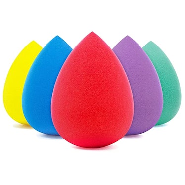 Use BEAKEY Makeup Sponge Set (5 Pieces) as a hack to make your makeup routine so much easier