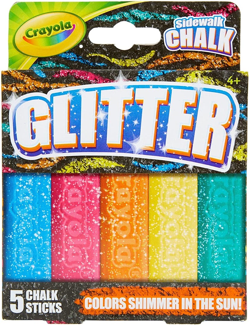 Crayola Glitter Sidewalk Chalk