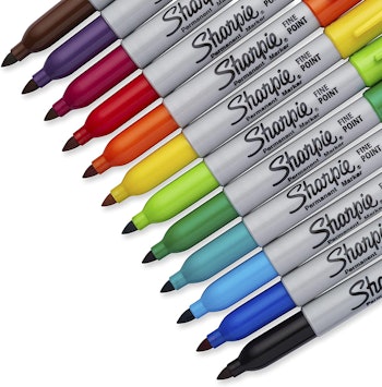 Sharpie Fine Point Permanent Markers (12-Pack)