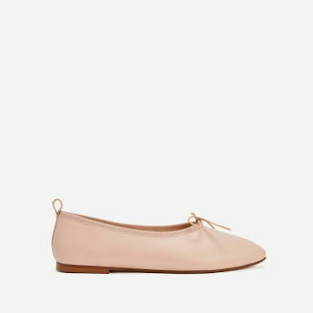 The Italian Leather Day Ballet Flat