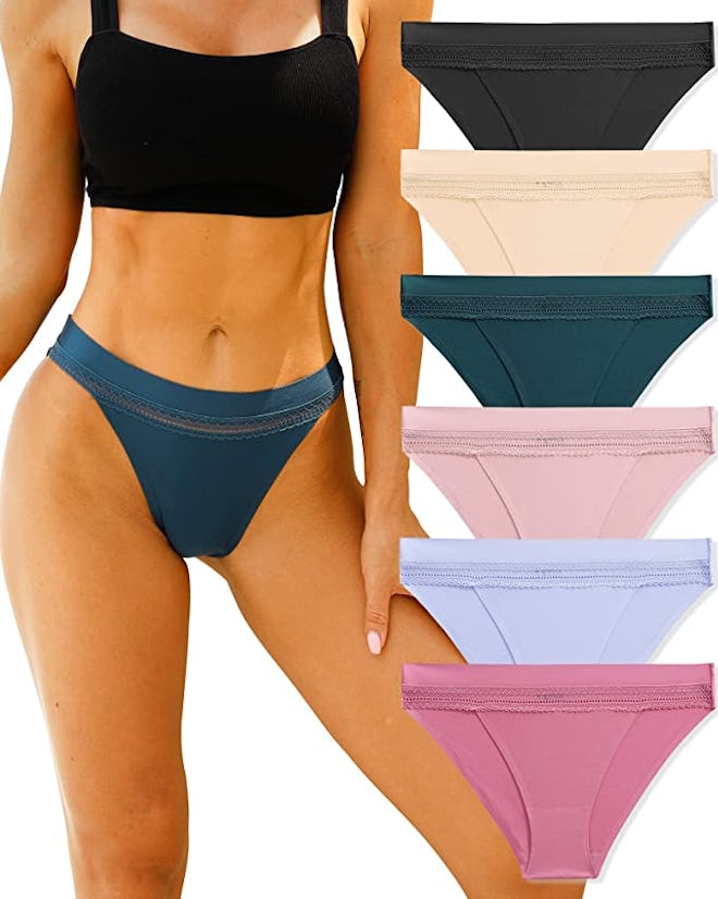 All Of Me High-Cut Seamless Panties (6-Pack)