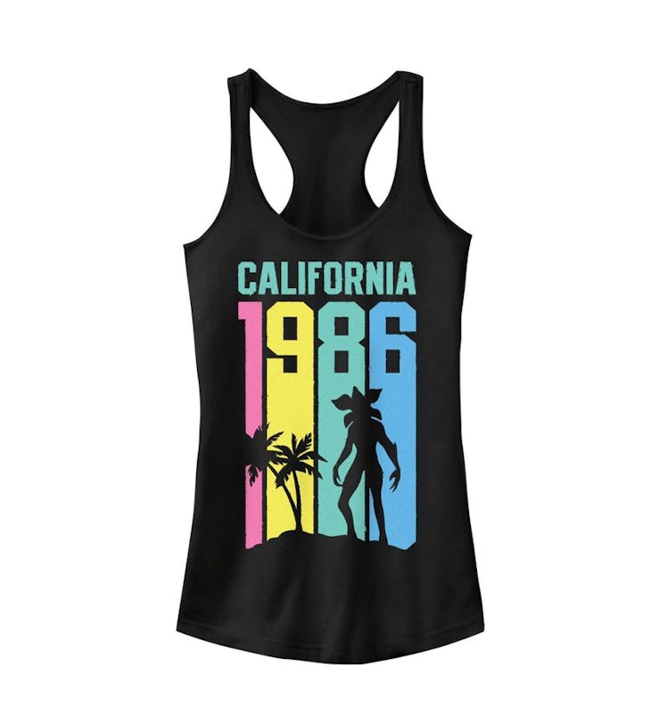 'Stranger Things' merch for Season 4 includes this tank top. 