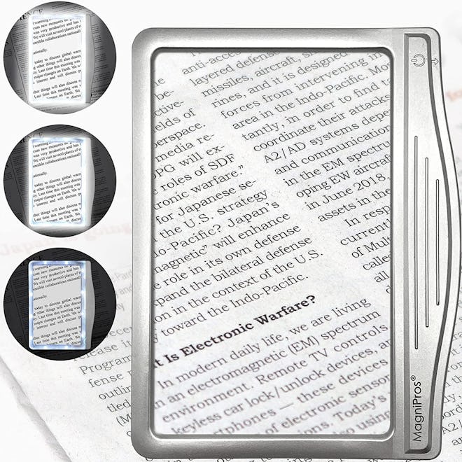 MagniPros 3X Ultra-Bright LED Magnifier