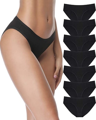 SIMIYA Breathable Bikini Panties (7-Pack)