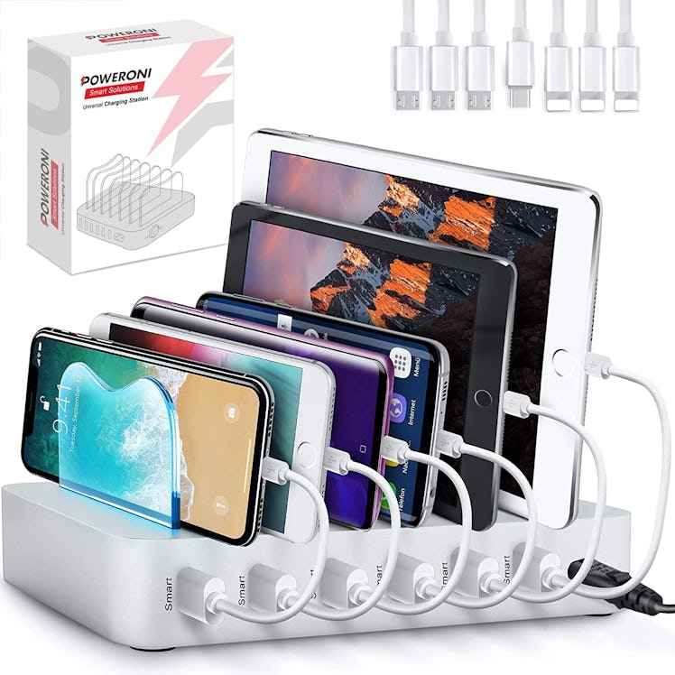 Poweroni USB Charging Station for Multiple Devices