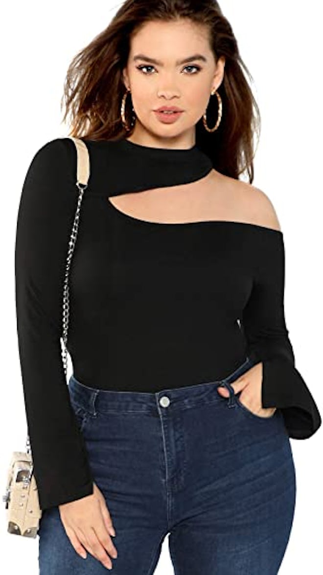 SheIn One-Shoulder Shirt