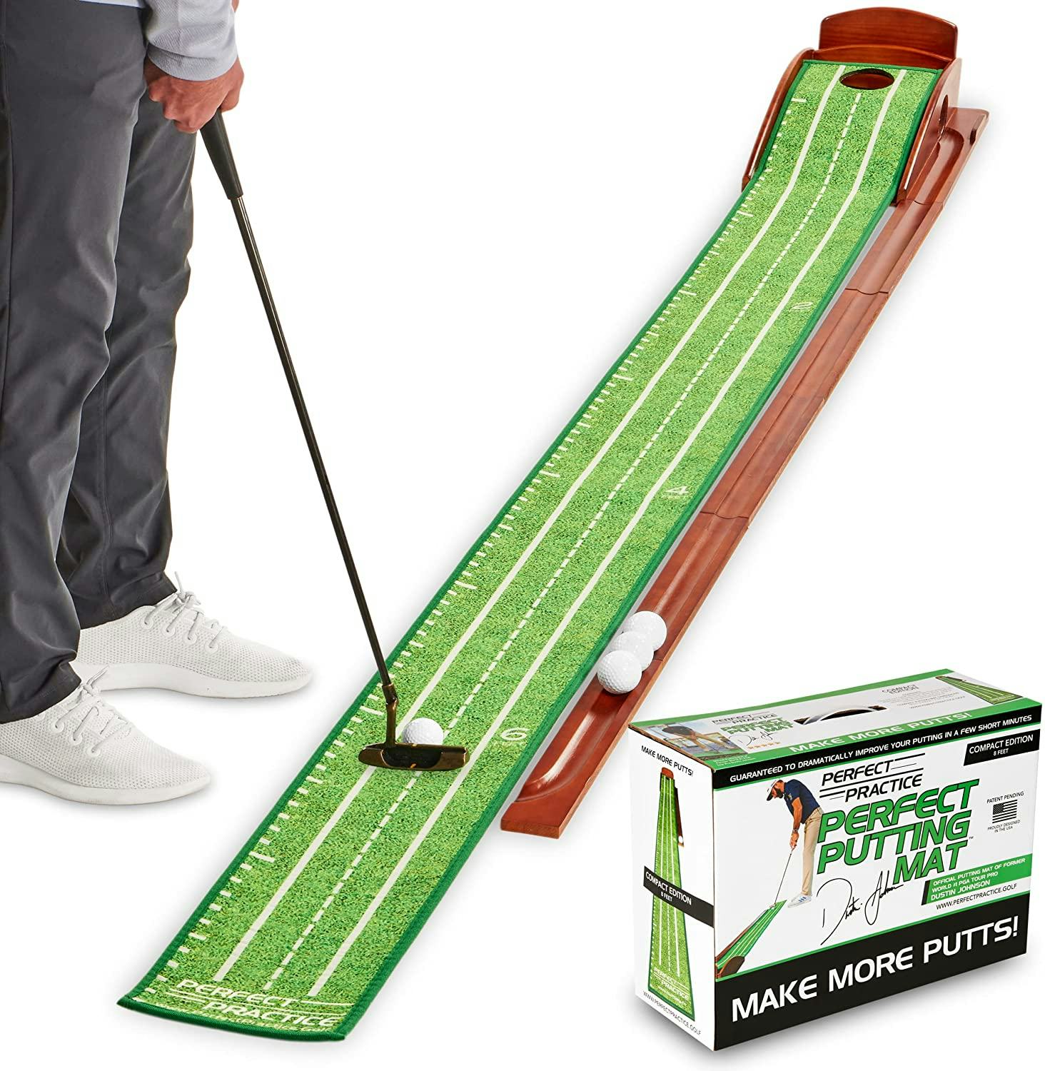 amazon perfect practice indoor golf putting mat