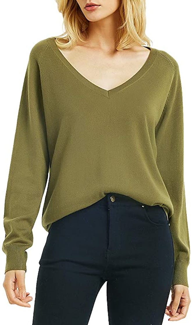 Kallspin Cashmere-Wool Blend Pullover 