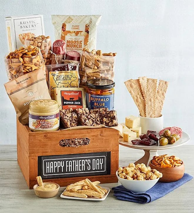 father's day gift basket food